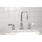 Kingston Brass FSC8931NDL NuvoFusion Widespread Bathroom Faucet W/ Brass Pop-Up, Chrm FSC8931NDL - alternate 2